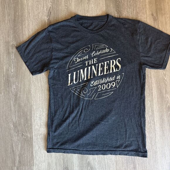 The Lumineers Shirt Sz Small - Indie Folk Rock Americana Denver CO EST 2009 Y2K - Picture 1 of 4